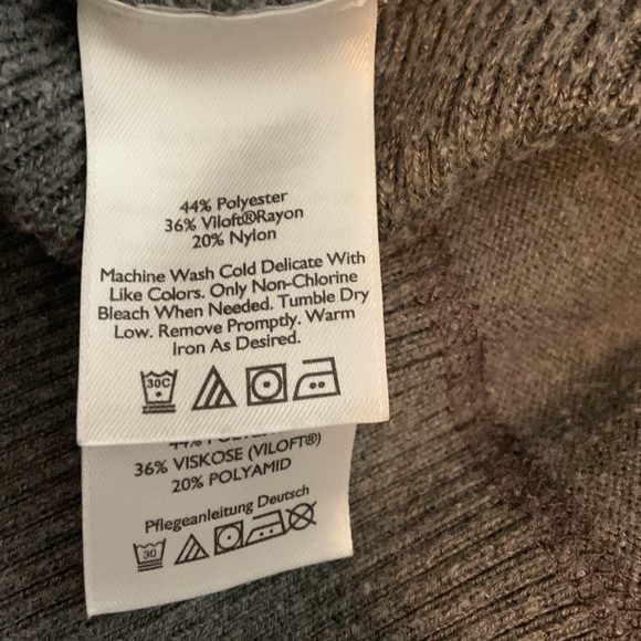 Eddie Bauer Gray Zippered Sweater - Picture 5 of 7